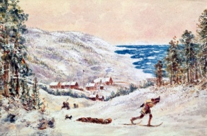 Port du Roi, Tadoussac, 1842